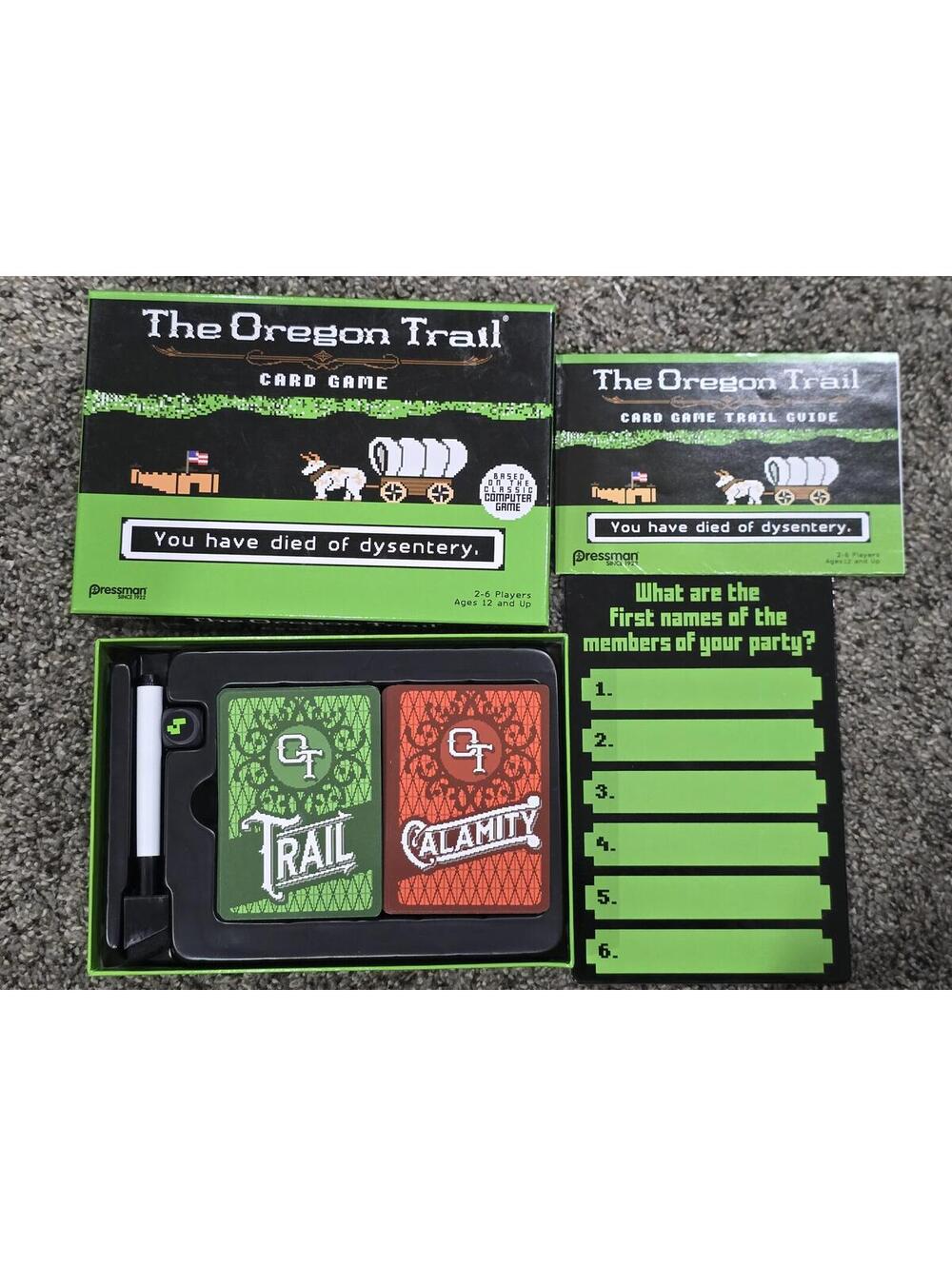 The Oregon Trail Card Game - Classic Computer Game Edition